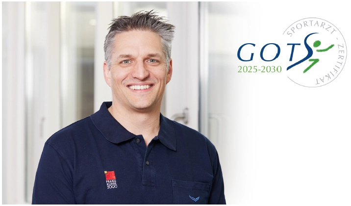Prof. Dr. Gerrit Bode als GOTS-Sportarzt zertifiziert